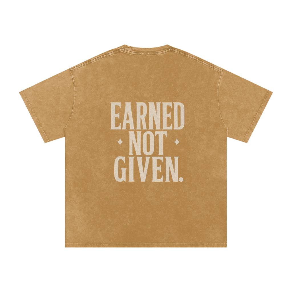 Earned Not Given Vintage Tee