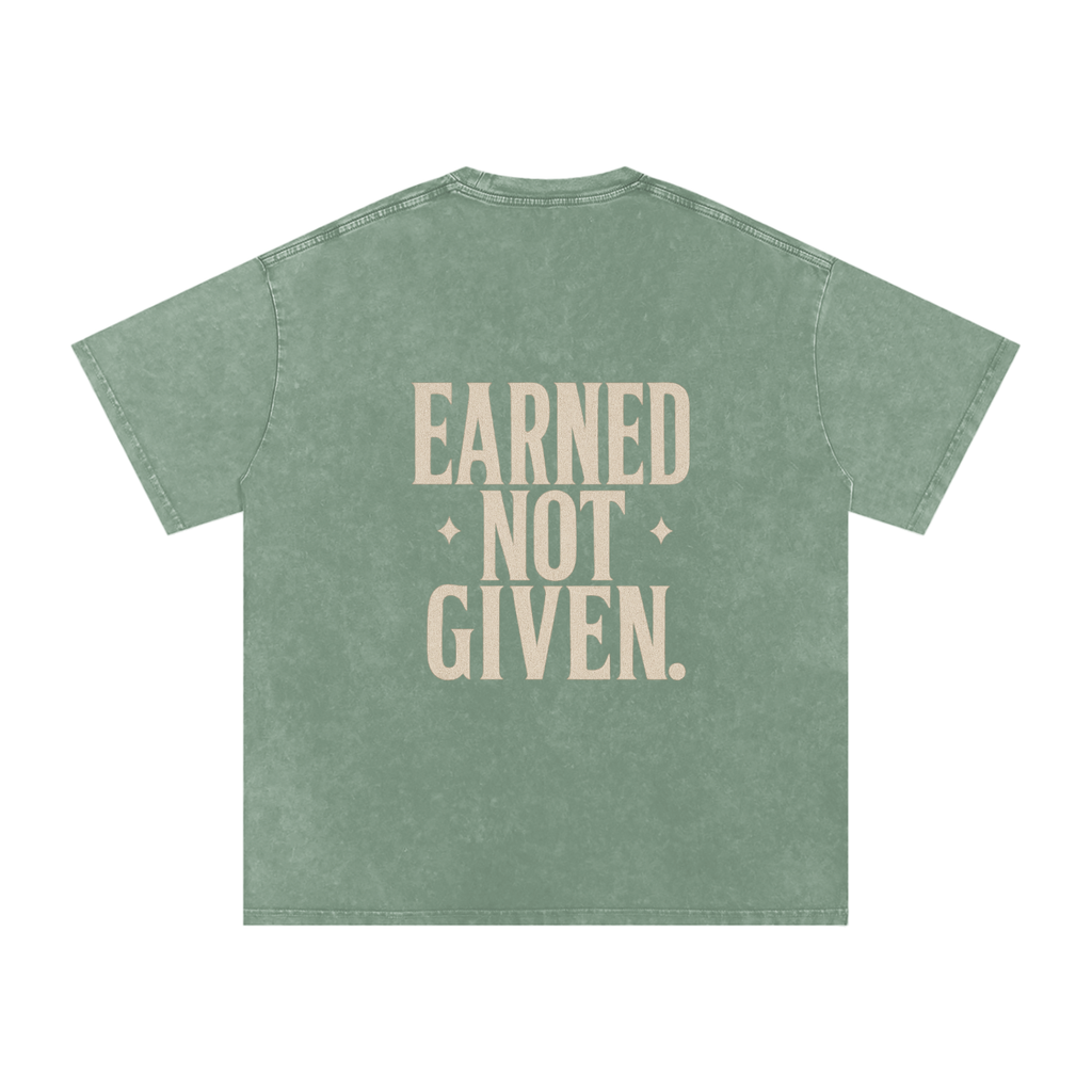 Earned Not Given Vintage Tee