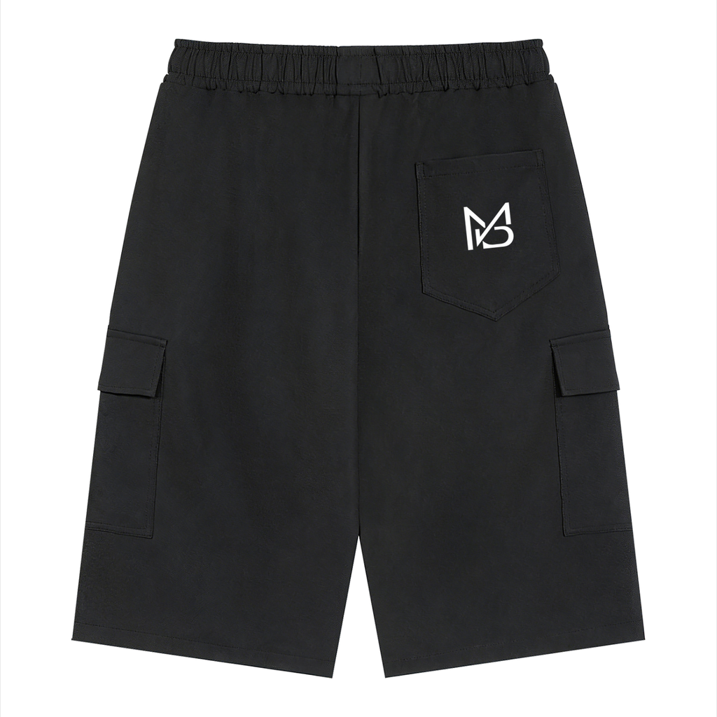 Unisex Drawstring Cargo Shorts