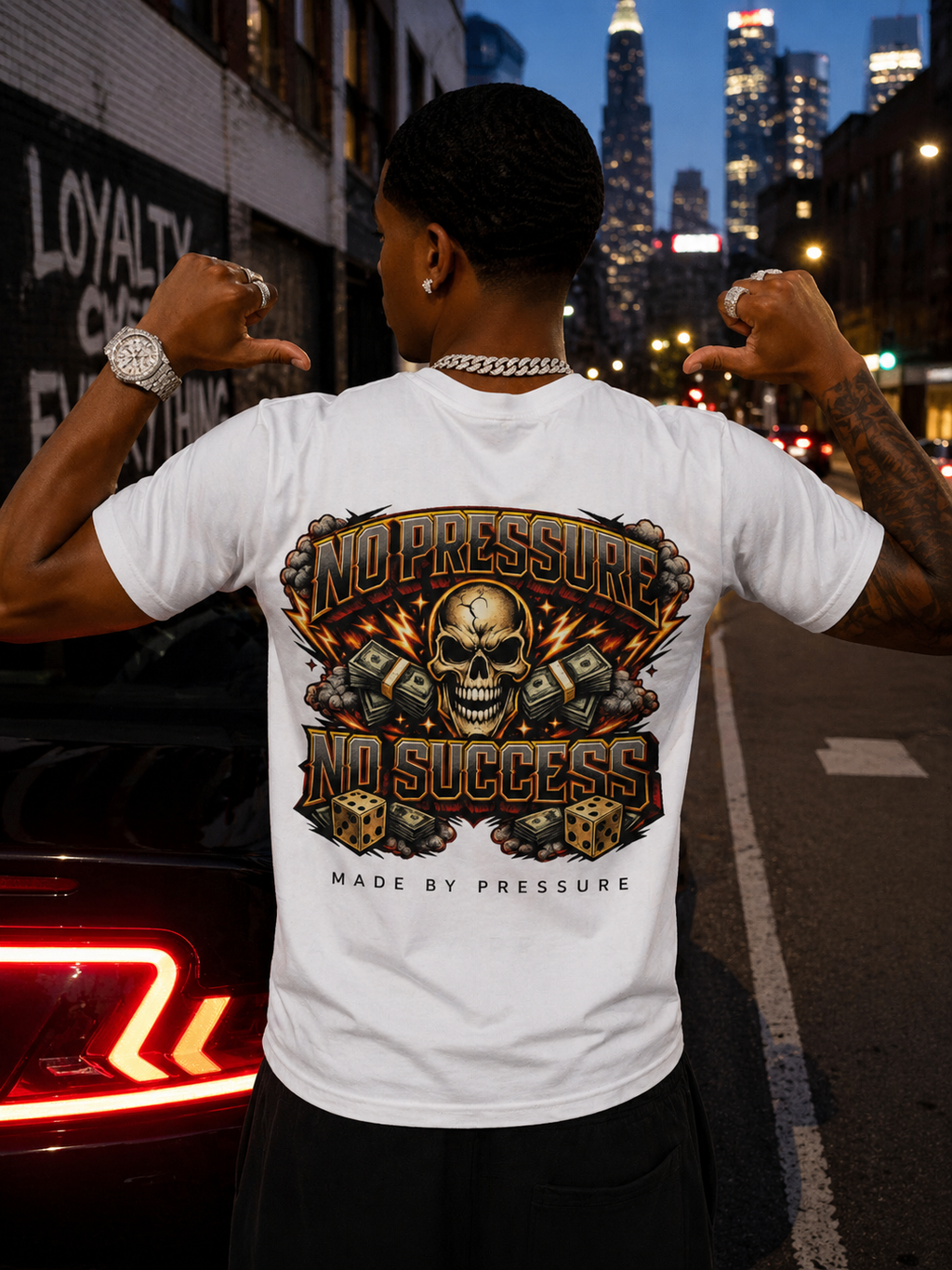 No Pressure No Success Men’s Graphic Tee