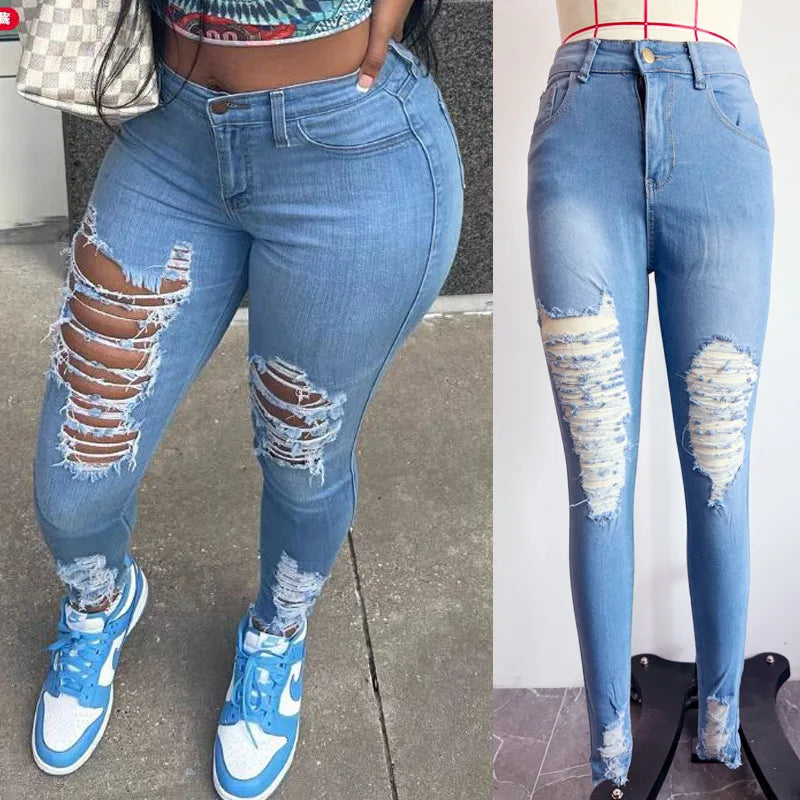 Pressure Git Distressed Jeans