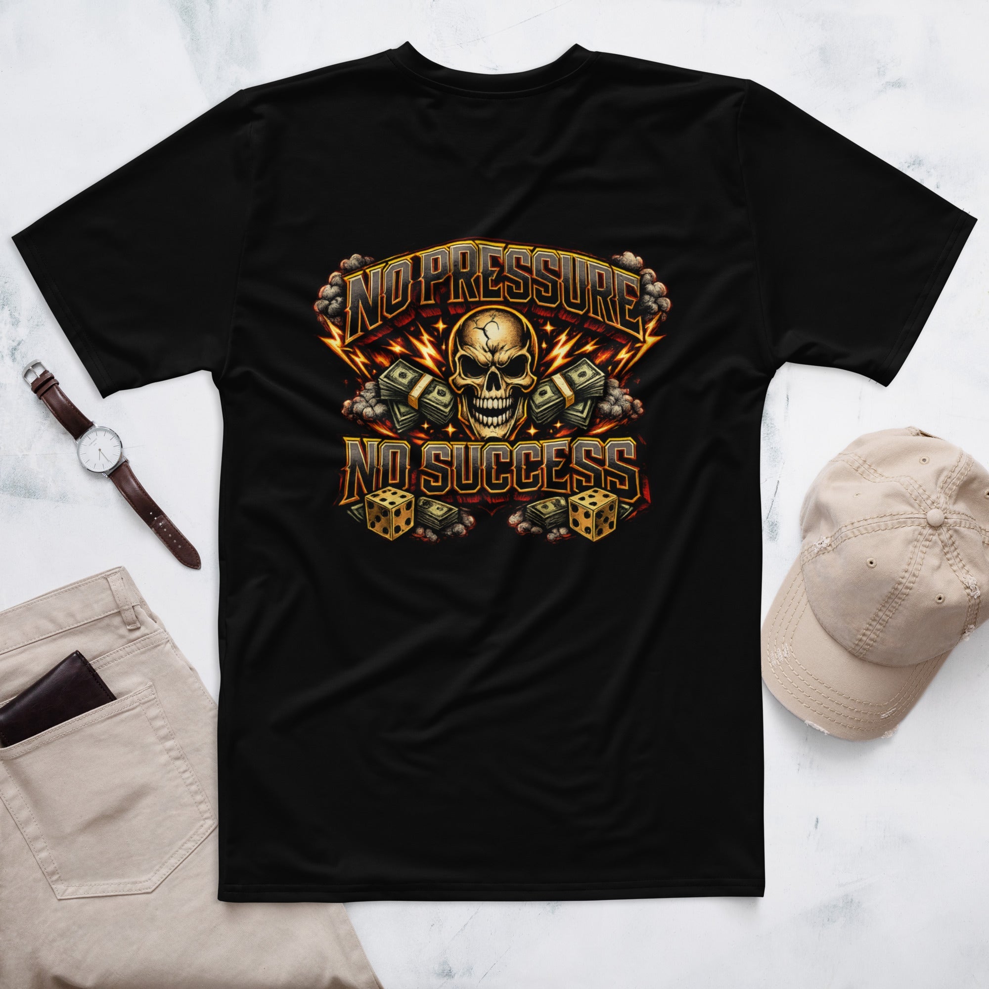 No Pressure No Success Men’s Graphic Tee