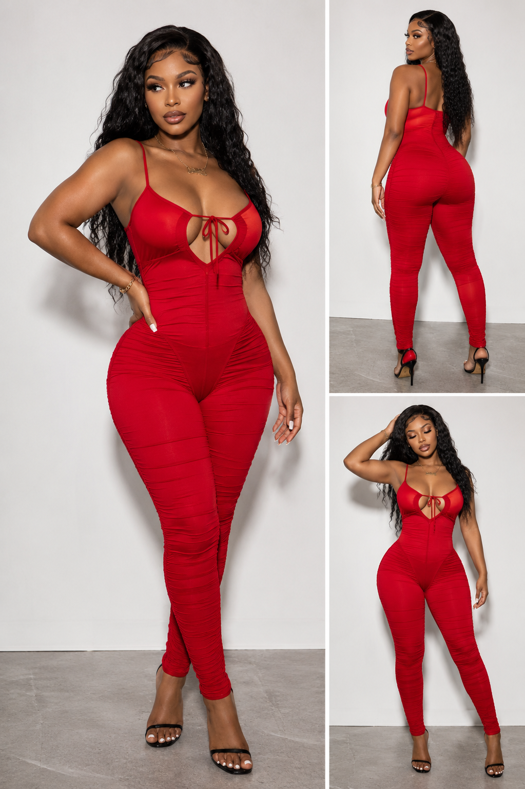 Midnight Muse Mesh Jumpsuit