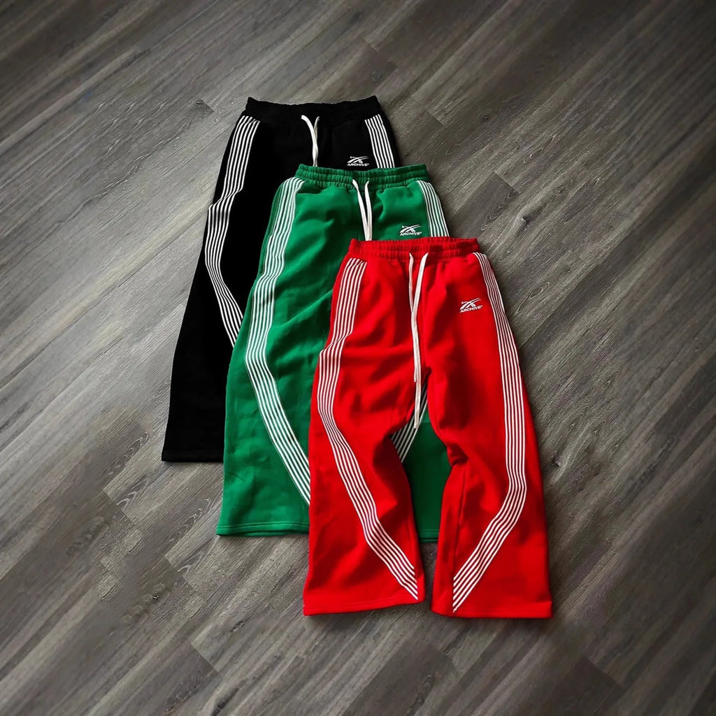 Skyline Stripe Wide Leg Pants