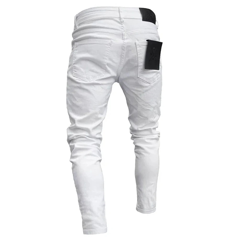 Pressure Point Distressed Jeans
