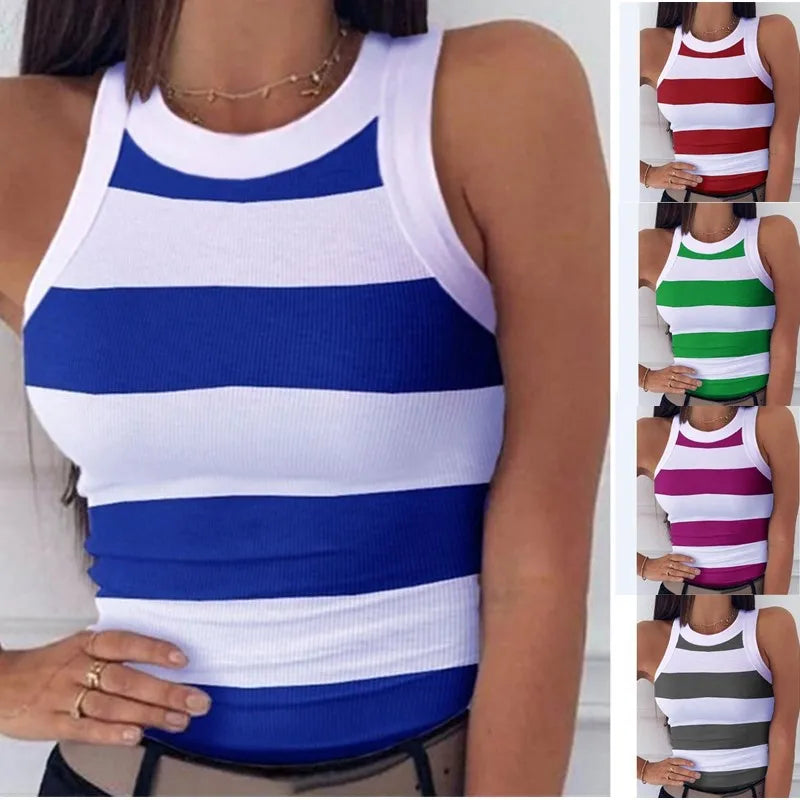 Coastal Stripe Tank Top