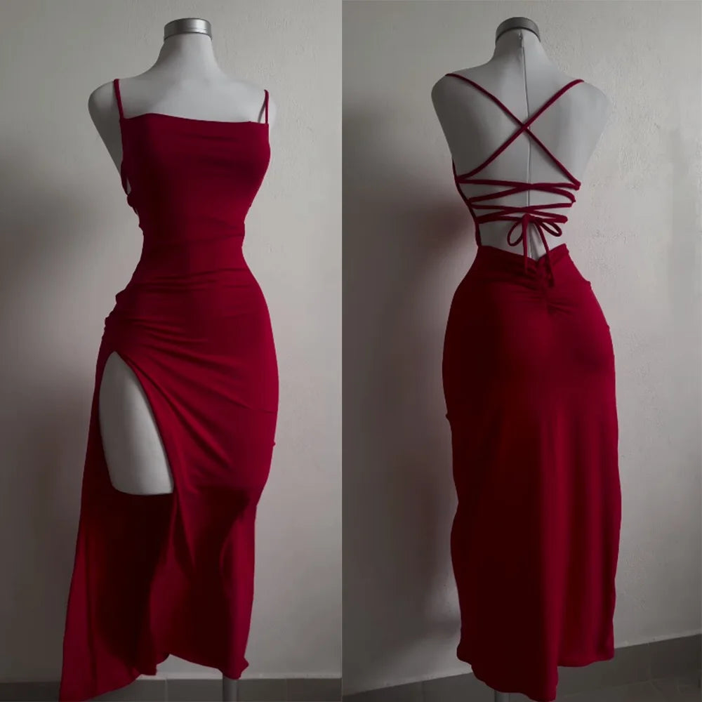 No Rules Backless Mini Dress