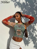 Gallery Muse Long Sleeve Crop Top