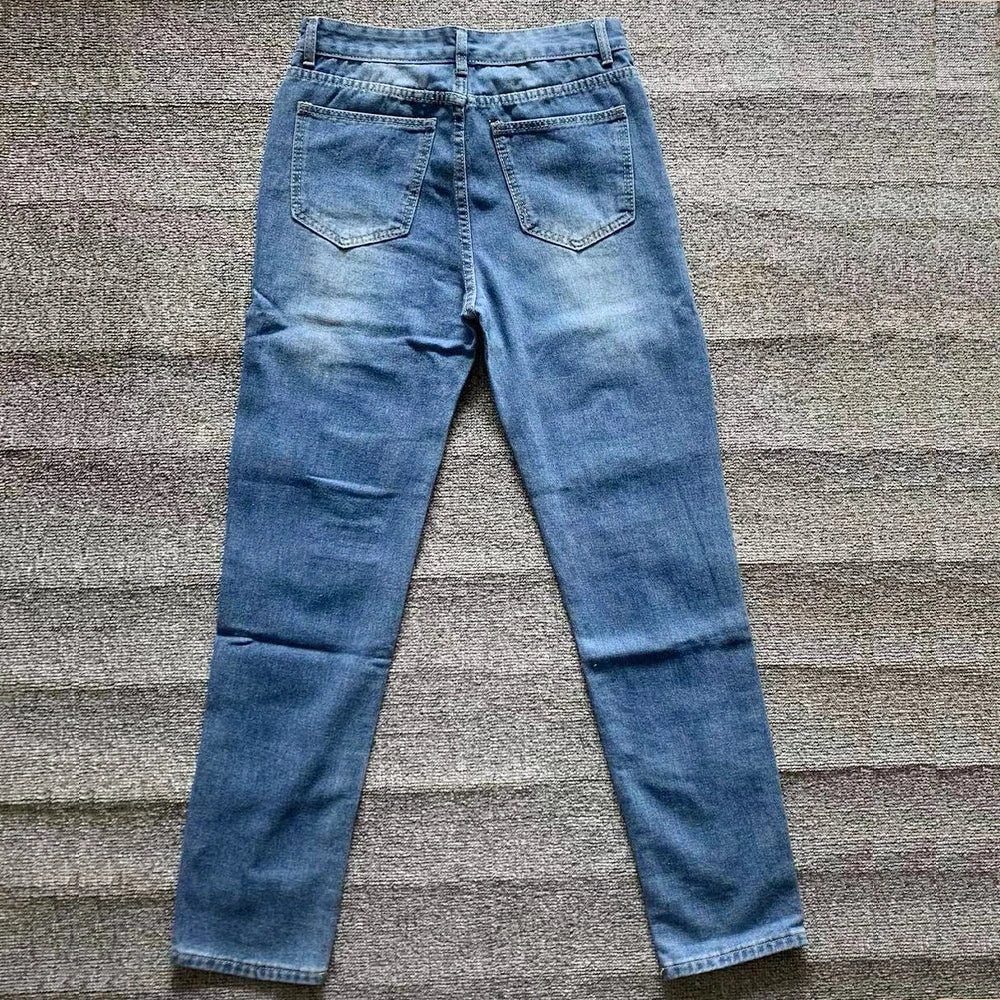 Pressure Point Distressed Jeans