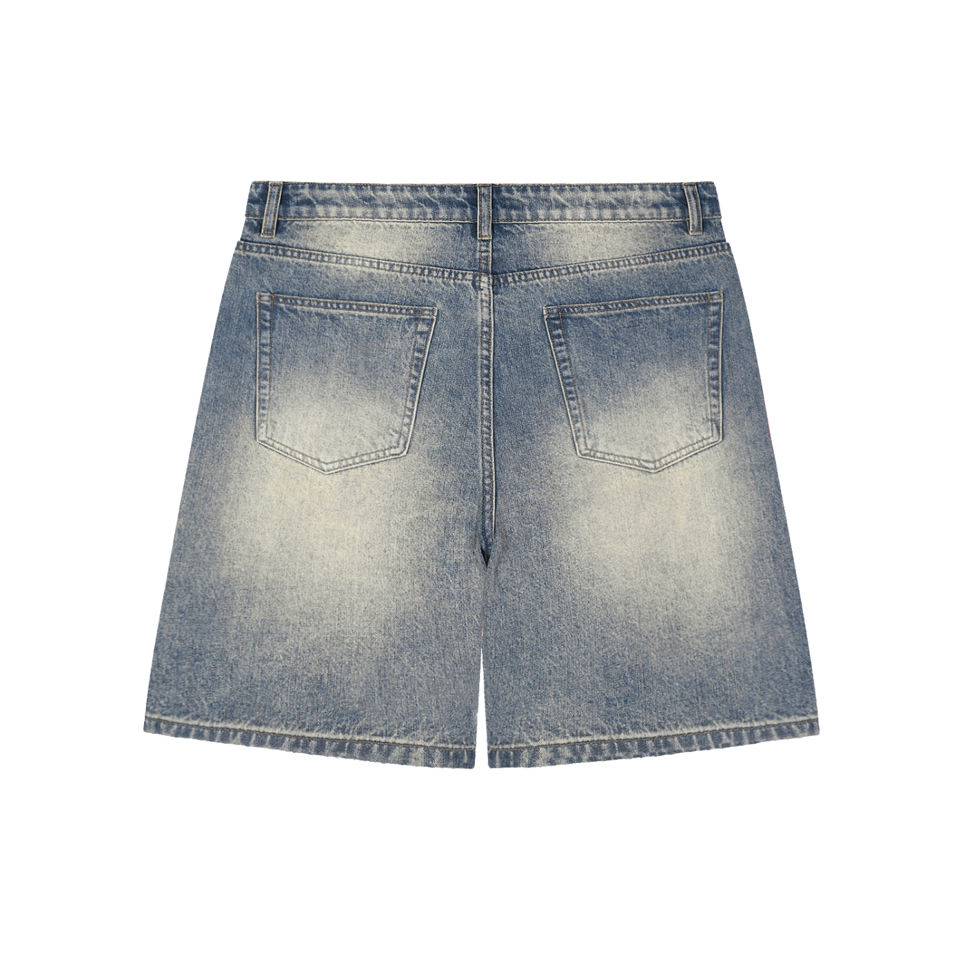Vintage Blue Baggy Denim Shorts