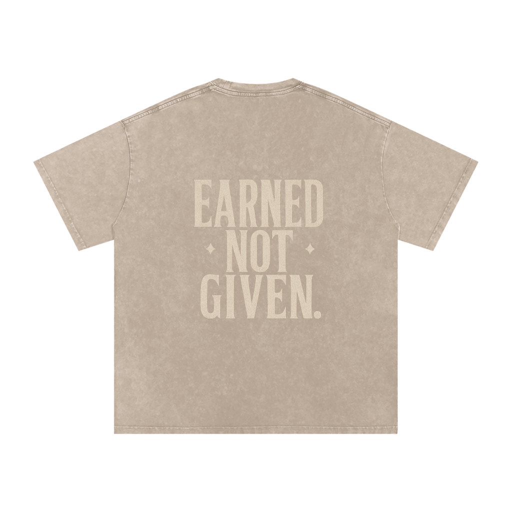 Earned Not Given Vintage Tee