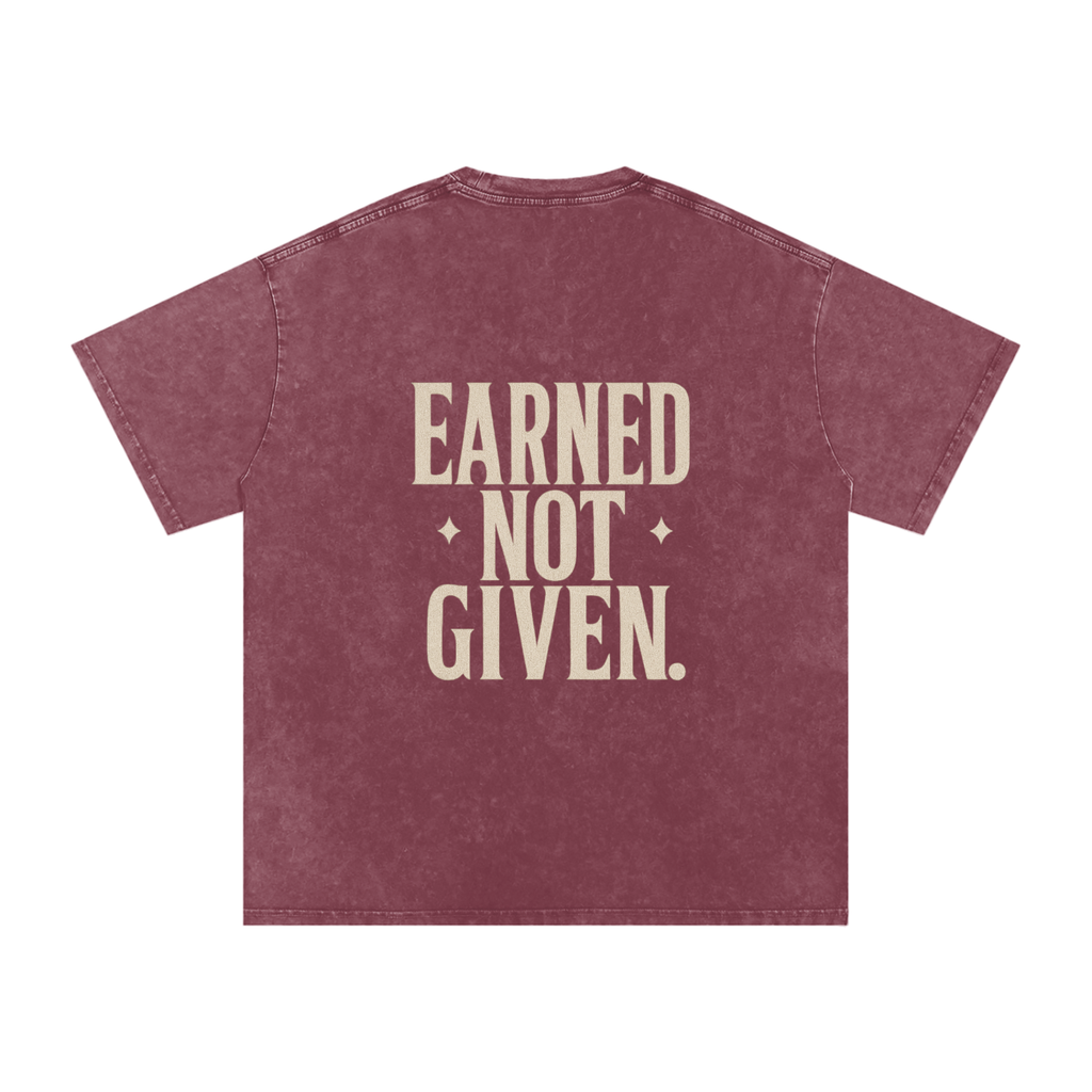 Earned Not Given Vintage Tee
